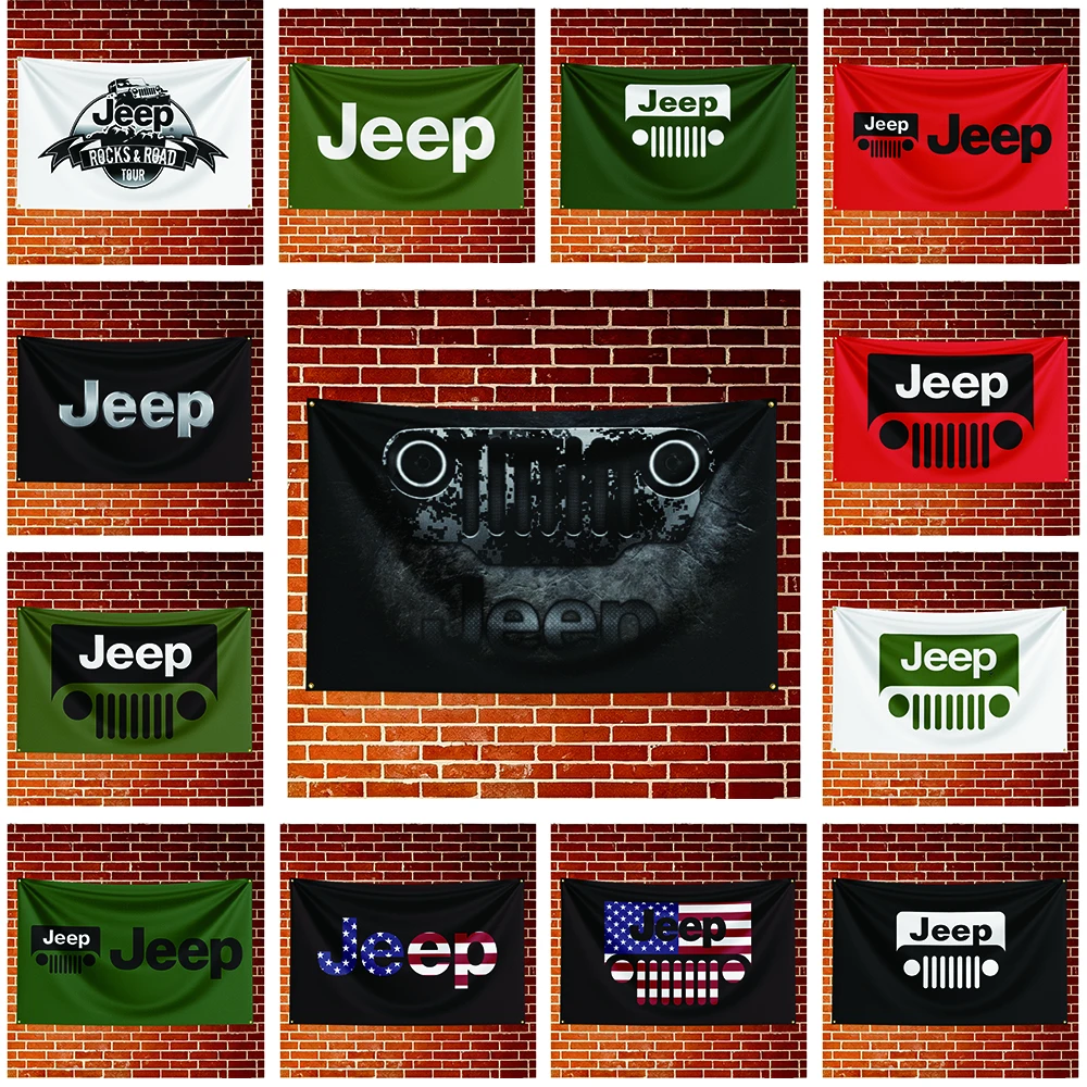 Black Flag Banner For Fan Cave Watch Party Tailgate Gathering Indoor Outdoor Backyard Home Festival Ornament Supply