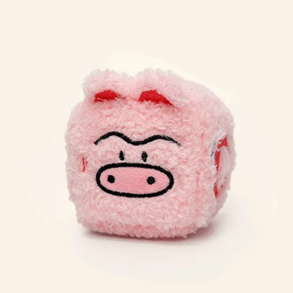 Porte-clés en peluche, petit cochon, pendentif, sacs d'école, breloque de sac, chien en peluche, dessin animé Kawaii, jouet pour enfants