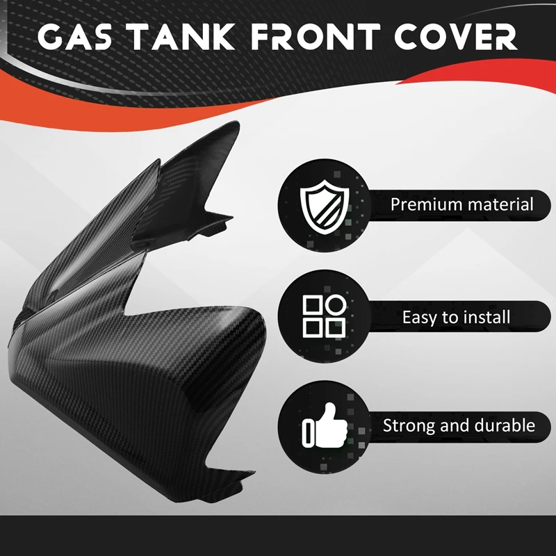 Motorcycle Gas Tank Front Cover Air Box Guard Fairing Cowl For SUZUKI GSX-R 600 GSXR 750 2008 2009 2010 K8