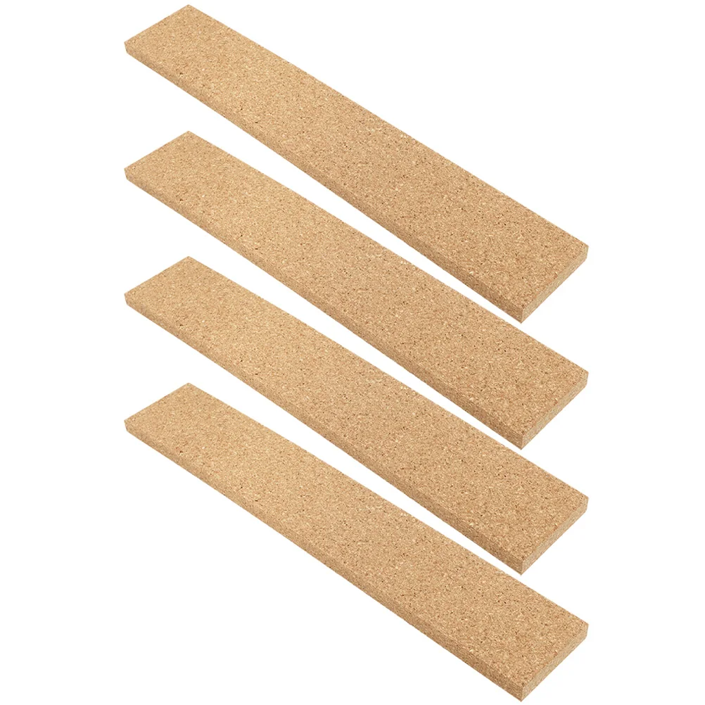 

3Pcs Cork Wall Strips Frameless Memo Board Long Lasting Safe Material Photo Hanging Office Accessories Cork Board Strips