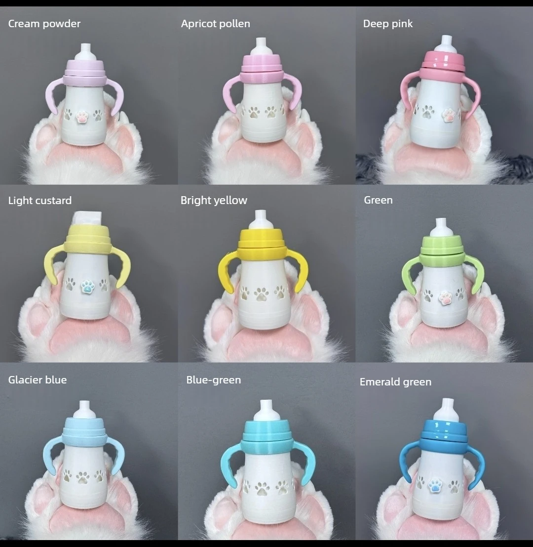 

New Mical and Affordable Animal Fan Small Bottle Fan Hanging Neck Light Adjustable Speed and Rechargeable Beast Costume Props