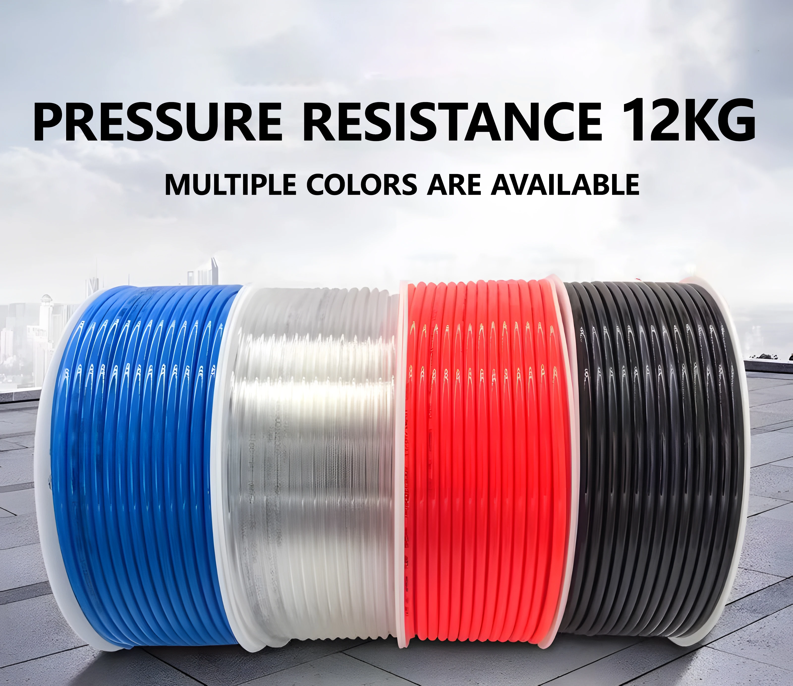 1 Meter 8mm 6mm 4mm 10mm 12mm 14mm 16mm Hose Pipe Air Tube Gas Pneumatic Tubing PU Plastic OD 8x5mm 12x8 10x6.5mm 6x4 4x2.5mm