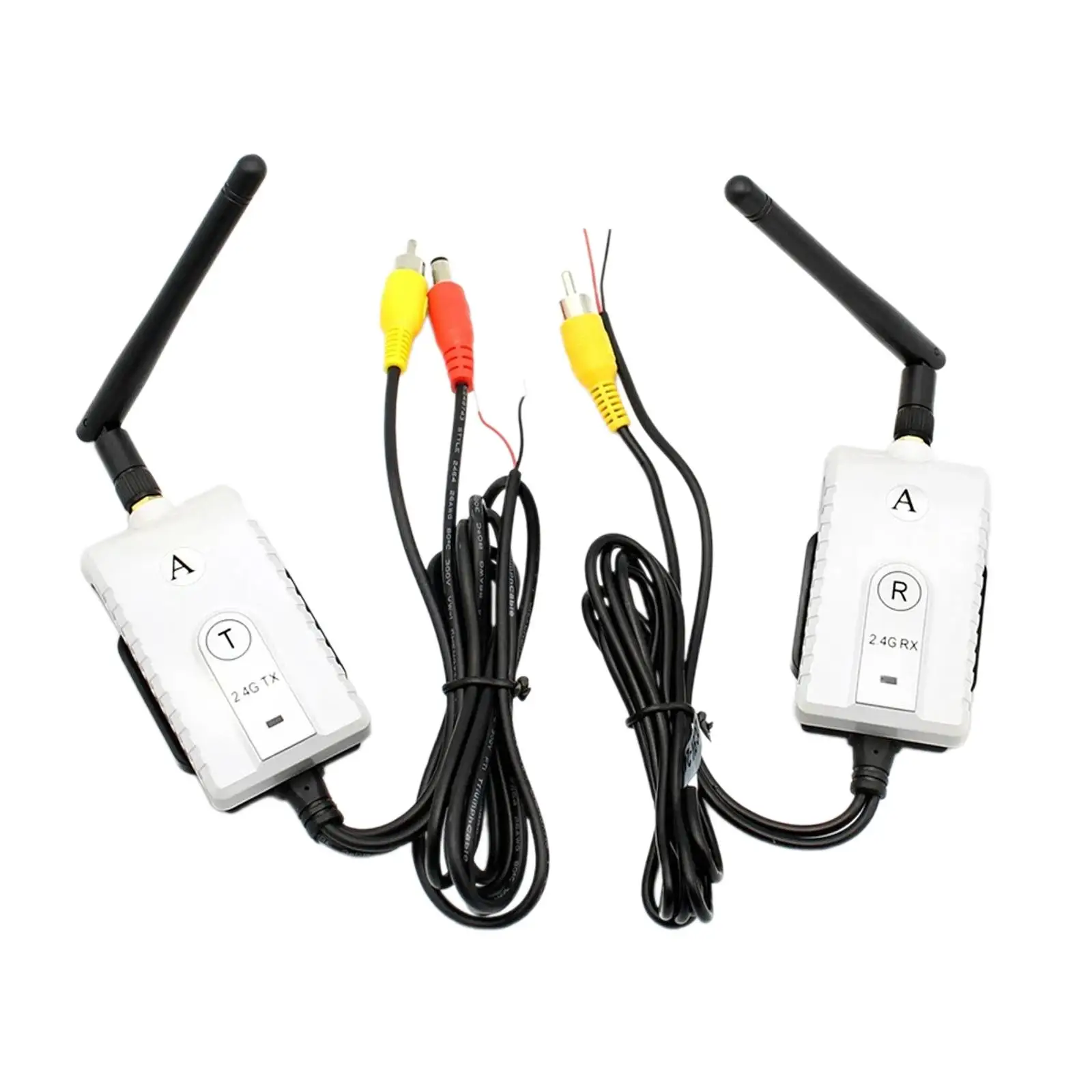 

AV Cable Transmitter and Receiver Accessories Reliable Backup System 150 cm for Truck Bus Car Reversing Rear View Backup Camera