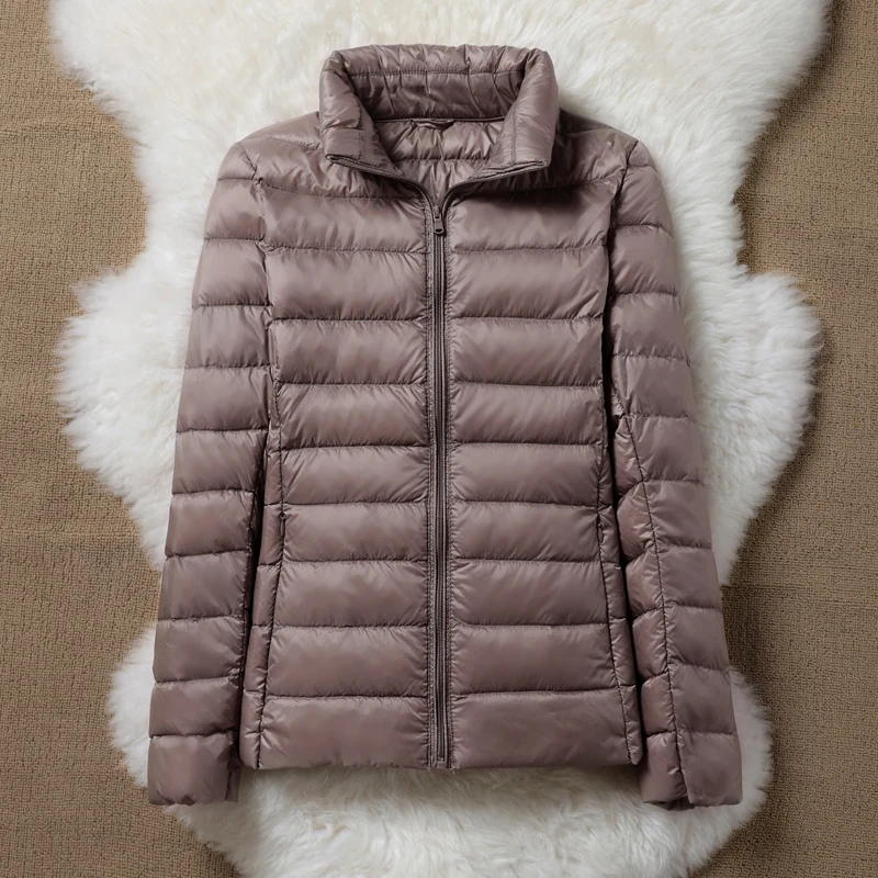 Doudoune Femme Résines Ultra Légères, Manteau à Capuche, Manches sulf, Chaud, Slim Lady, Hiver 90%, Nouveau, 2024