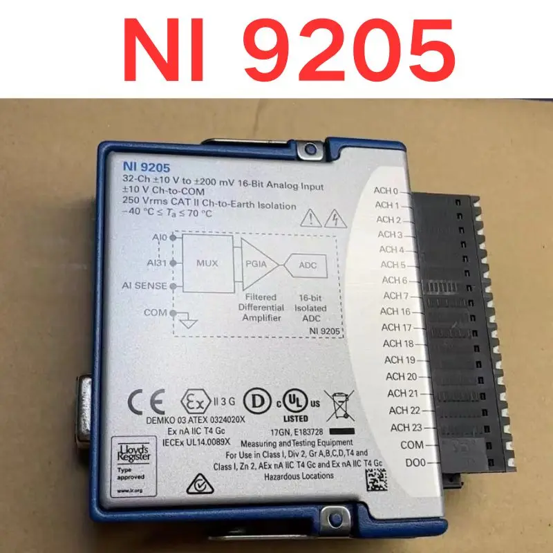 

Новый модуль сбора данных NI 9205