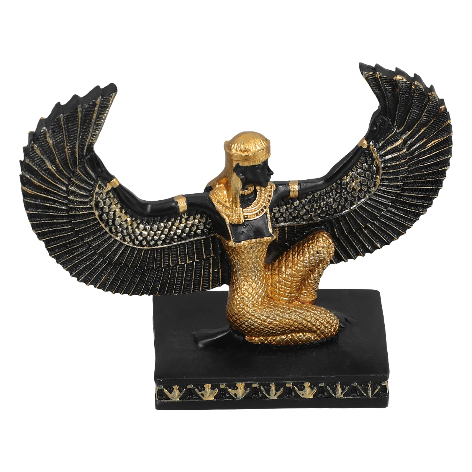 

Decoration Egyptian Statue Goddess Figurine Home Decorate Office Tabletop Photo Prop Creative