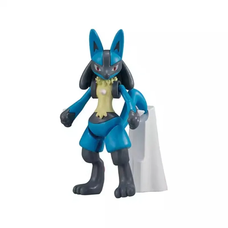 BANDAI Anime Pokemon Pikachu Mew Cinderace Lucario Sirfetch'd Gifts for Children or Collection Genuine Action Figure Model Toys