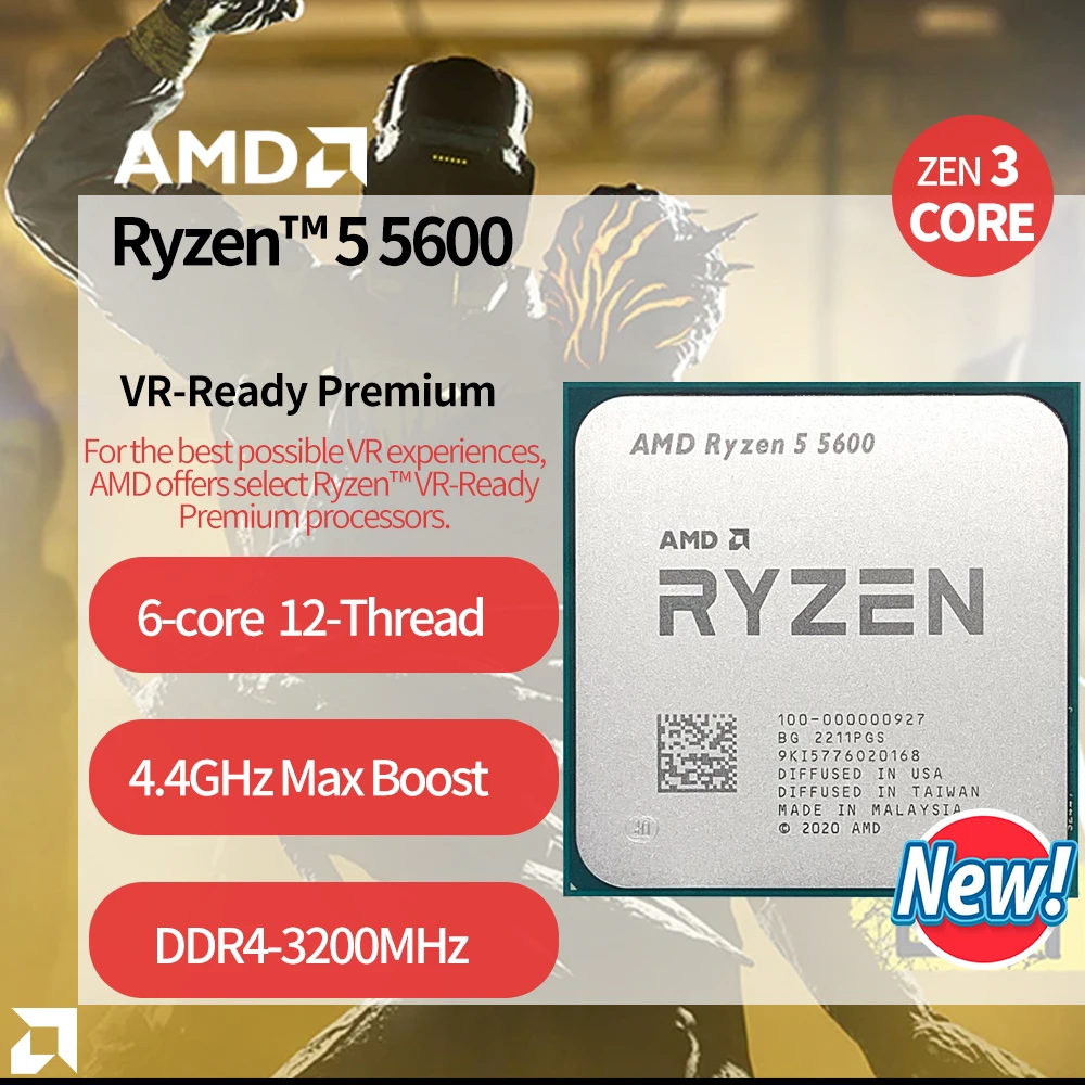 AMD Ryzen 5 5600 – מדריך מפורט למשתמשים שמחפשים עוצמה ויעילות במעבד מודרני