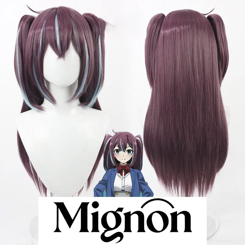 

I Wanna Be a Magician! Agatsuma Chinatsu Cosplay Wig, Realistic Scalp with Twin Tails