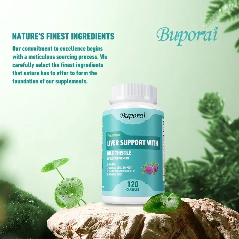 Liver Support  - Liver Detoxification and Cleansing Repair, Improves Digestion, Immune Support