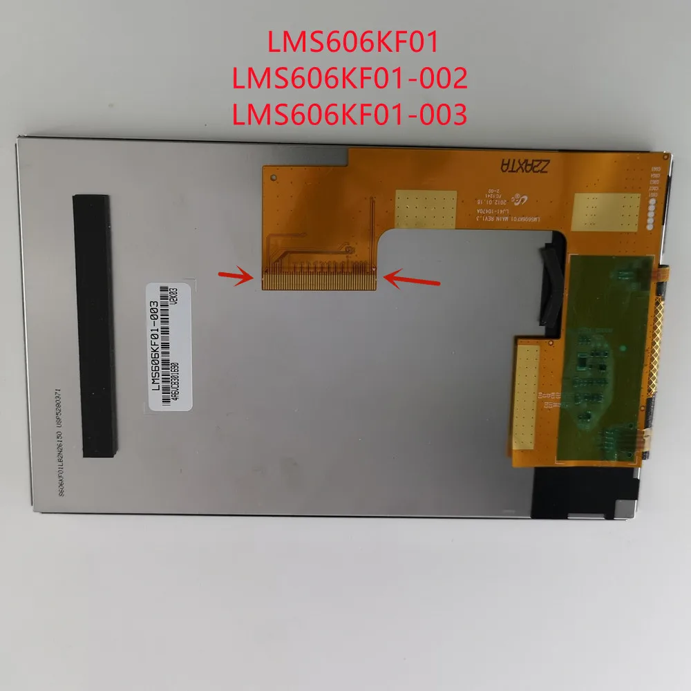 

Original 6.0'' LMS606KF01 LMS606KF01-002 LMS606KF01-003 LCD Screen With Touch Screen For TomTom Sat Nav GPS 100% Tested