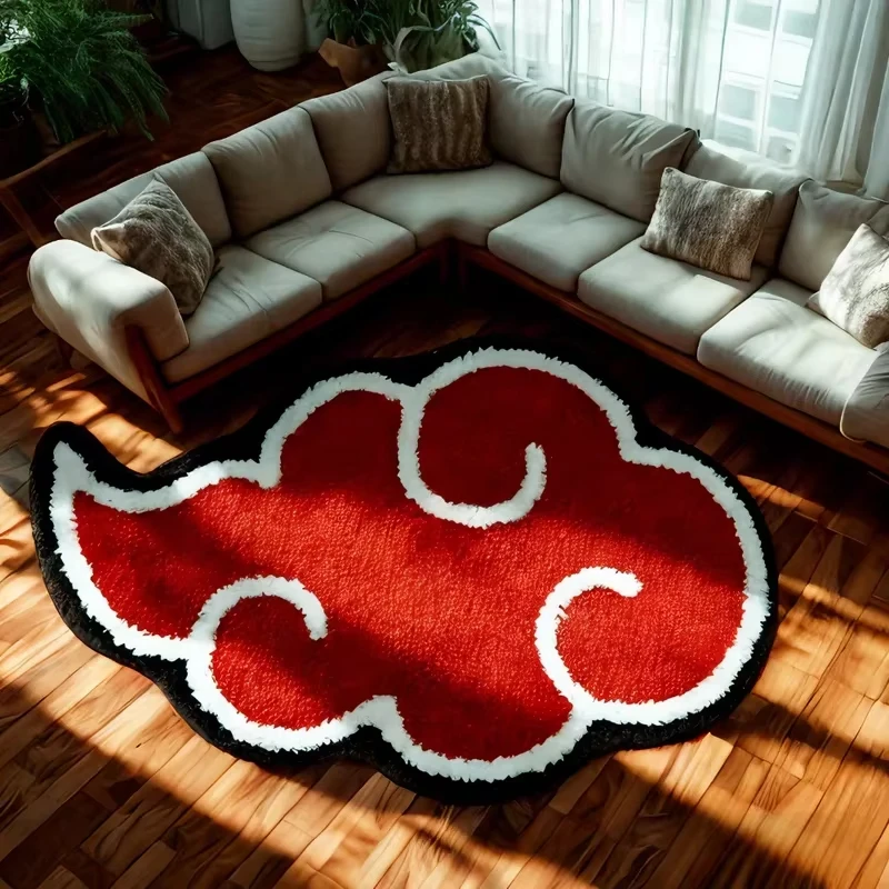VIKAMA Healing Clouds Carpet Bedroom Living Room Sofa Area Decorative Cushion Ins Style Warm Home Decoration