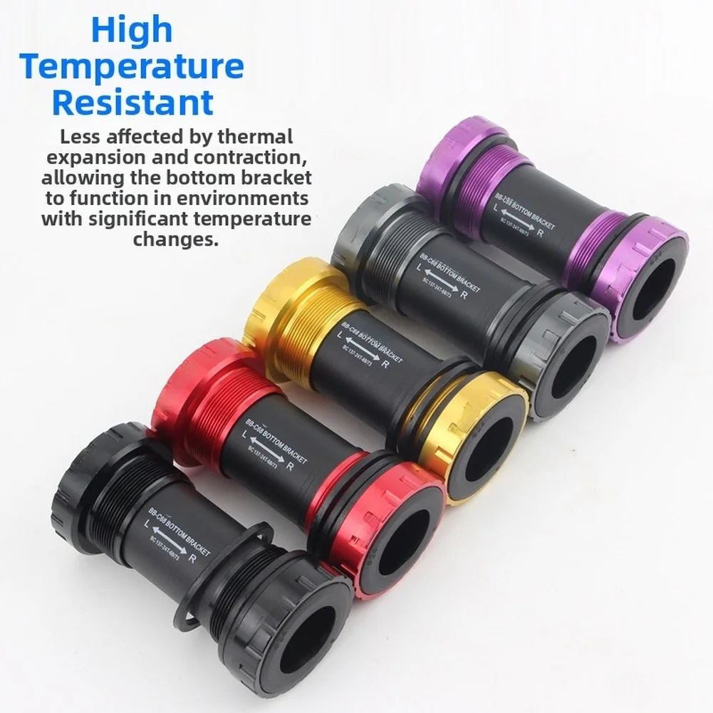

Mountain Road Bikes Bearing Bottom Bracket BB68 Screw-in Threaded Bearing For Mountain Road Bicycle Maintenance Repair