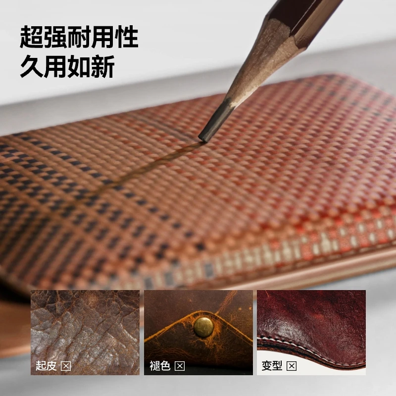 PITAKA حقيبة البطاقات المغناطيسية Magsafe الهاتف غطاء بطاقة مكافحة فقدان آيفون 17/16/15 برو ماكس