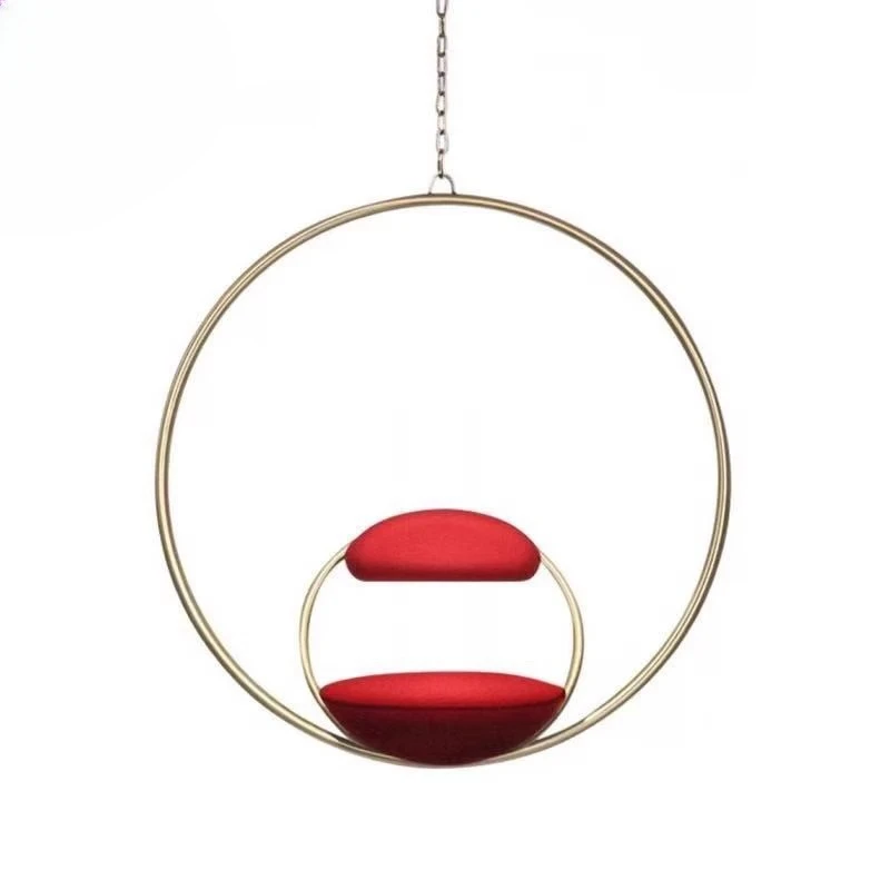 

Nordic light luxury fashion balcony hanging chair, designer sales office leisure chair