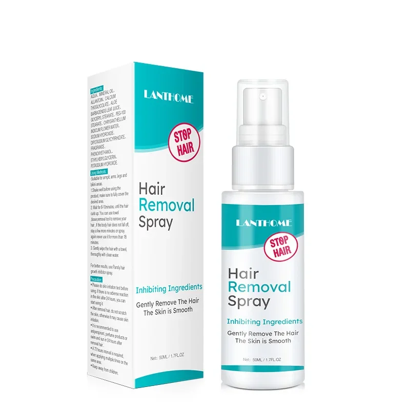 

Low Price Lanthome Hair Removal Spray Underarm Leg Hair Suppressor Spray Mild and Non-irritating