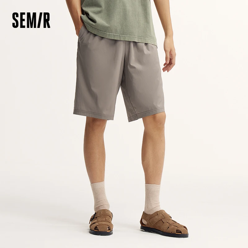 

Semir Casual Mid-length Shorts Men 2024 New Summer Version Moisture-wicking, Quick-dry and Easy-to-care-for Shorts