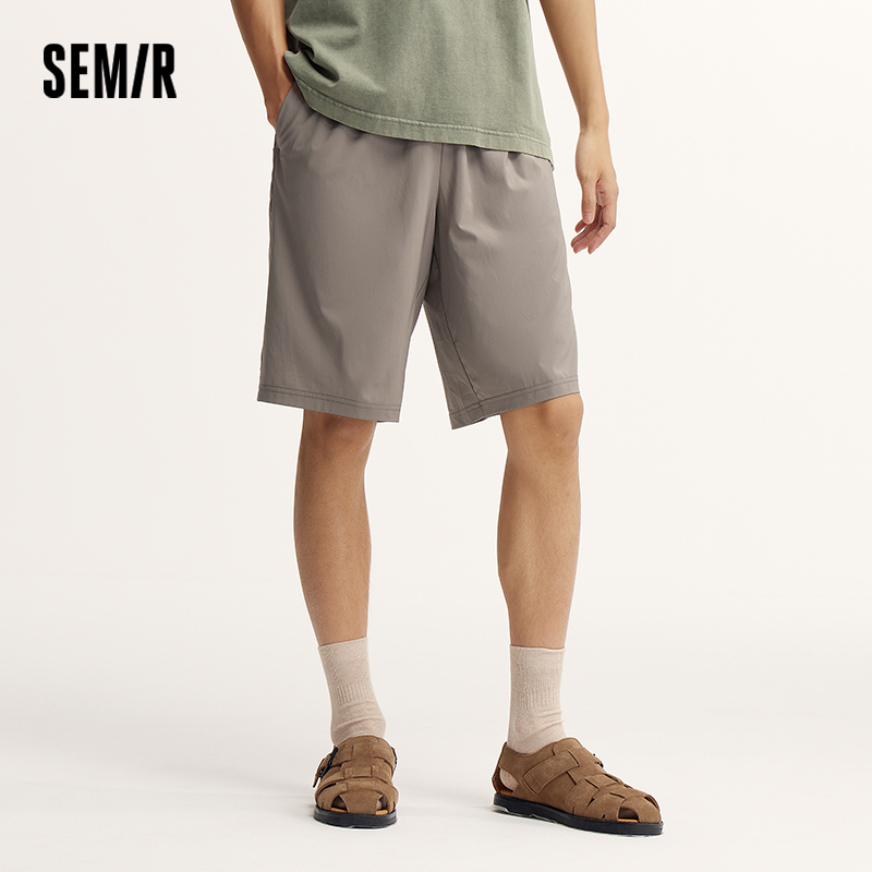  Semir Casual Mid-length Shorts Men 2024 New Summer Version Moisture-wicking, Quick-dry and Easy-to-care-for Shorts 