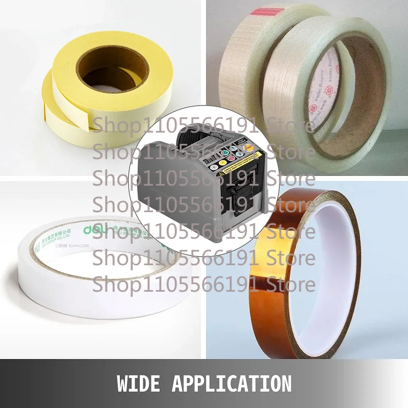ZCUT-9 Automatic Tape Cutting Machine Automatic Tape Dispenser Adhesive Electric Tape Cutter Packaging Machine 6-60mm