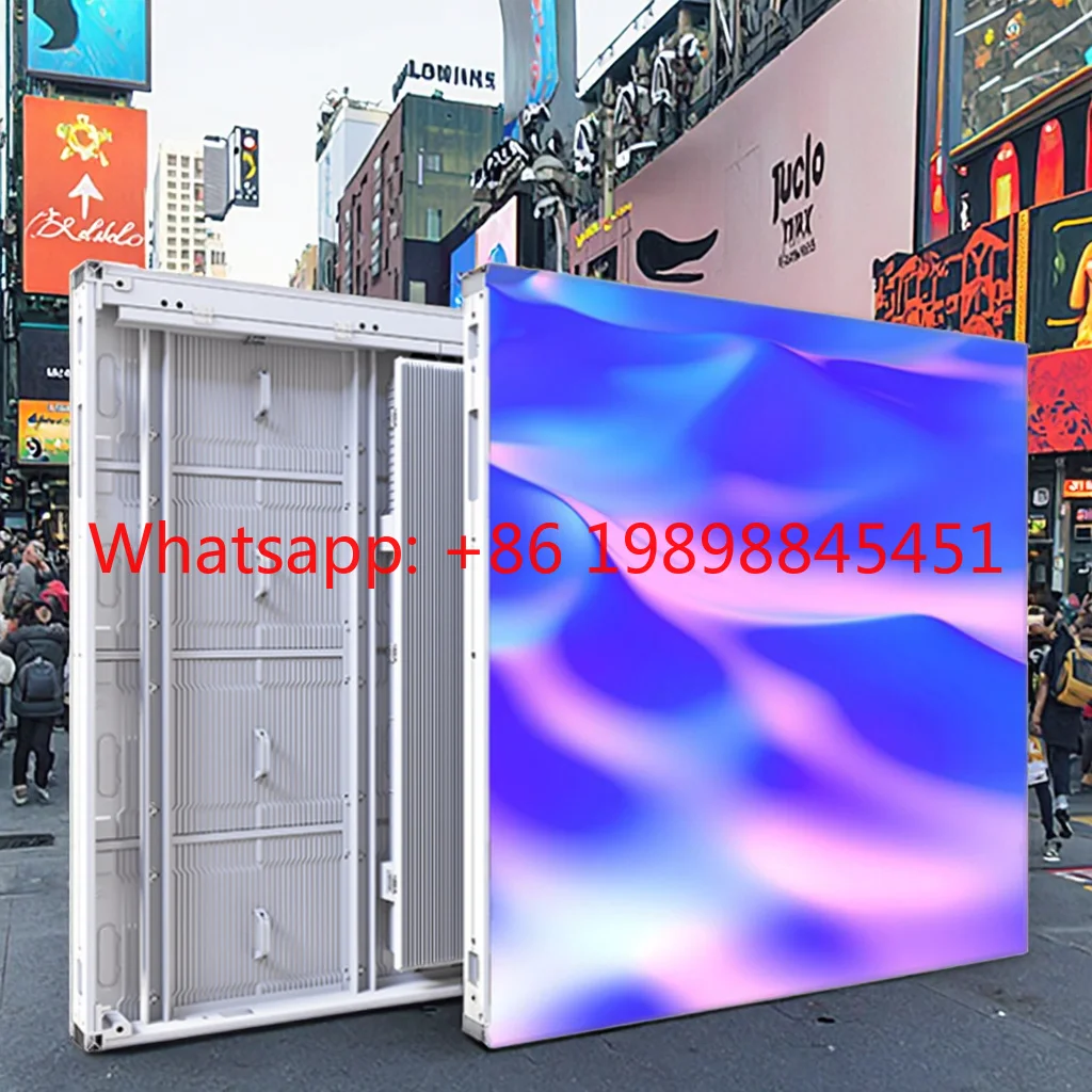 

Custom P6.2 Outdoor LED Display IP66 Waterproof 1080P 6000-10000cd/m² 5-Year Warranty