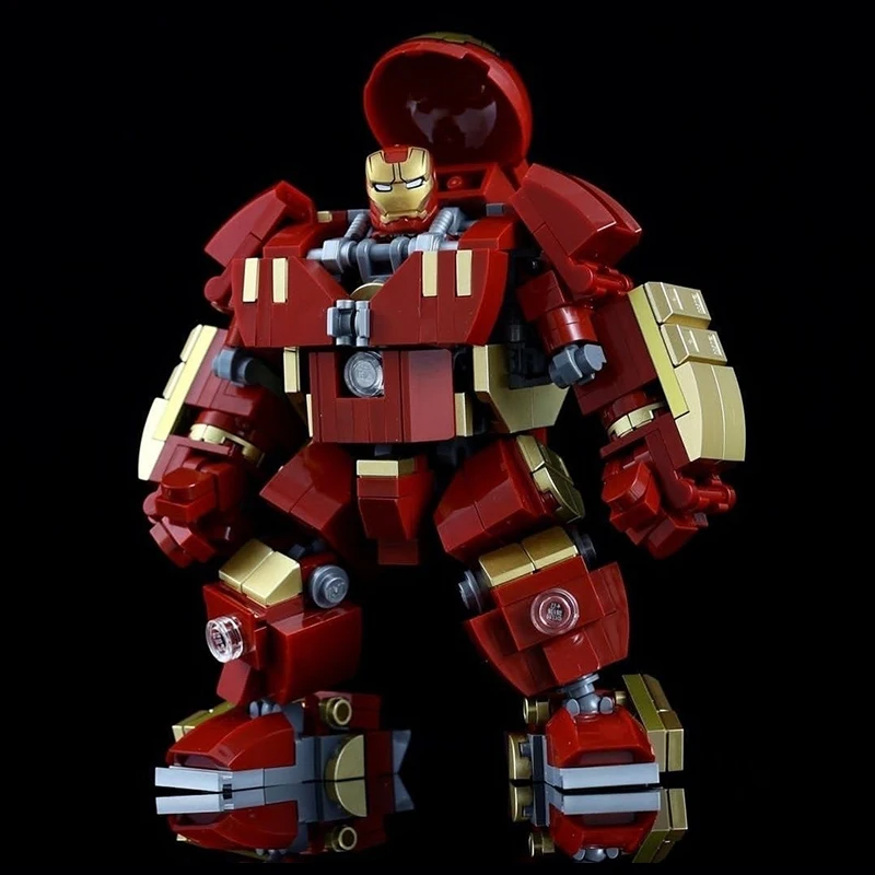 Anti-Hulk Mecha Model MOC Bouwstenen Superheld Film Randapparatuur Robot Kinderen Educatief Assemblage Speelgoed Cadeau & Decoratie