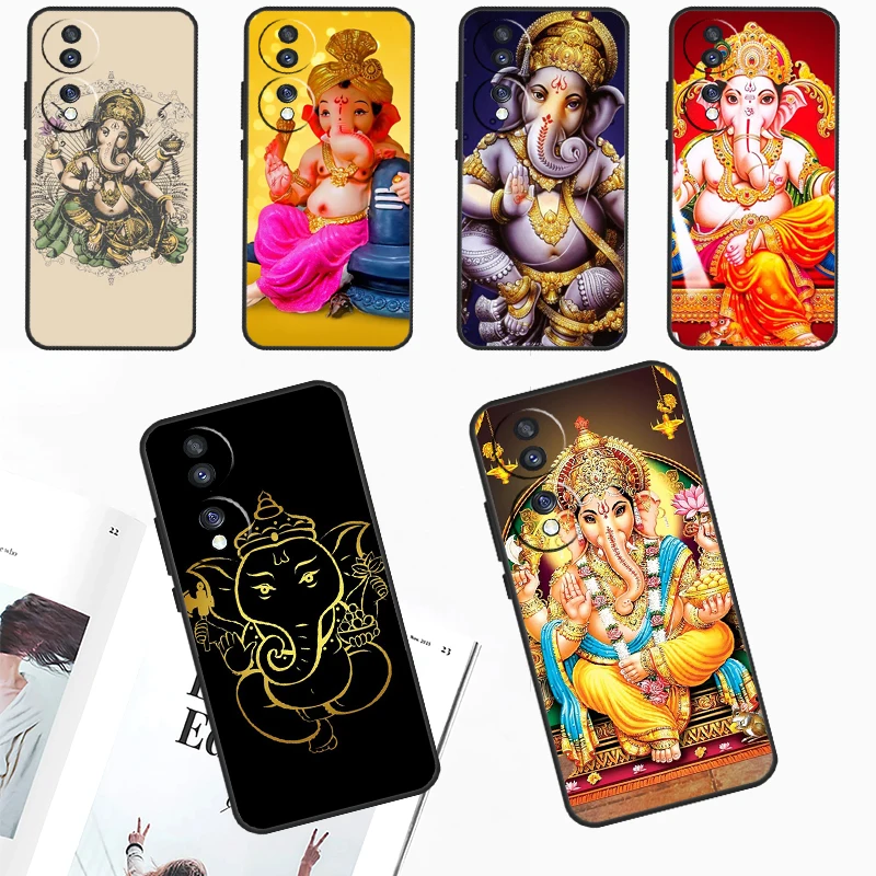 Lord Ganesha For Honor X9b X8b X8a X9a X6a X7a X6 X7 X8 X9 Honor 90 70 50 Magic 5 Lite Magic 6 Pro Case