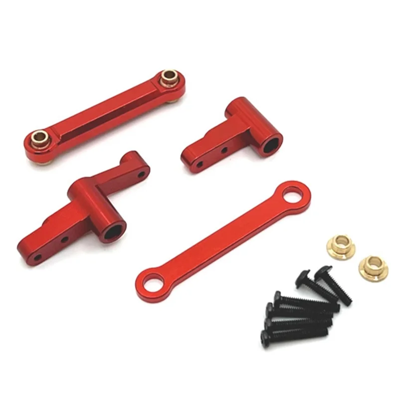 B78B-스티어링 컵 스윙 세트 쇼크 타워 브래킷 바디 필러 MJX 1/14 14209 14210 RC 자동차 업그레이드 부품
