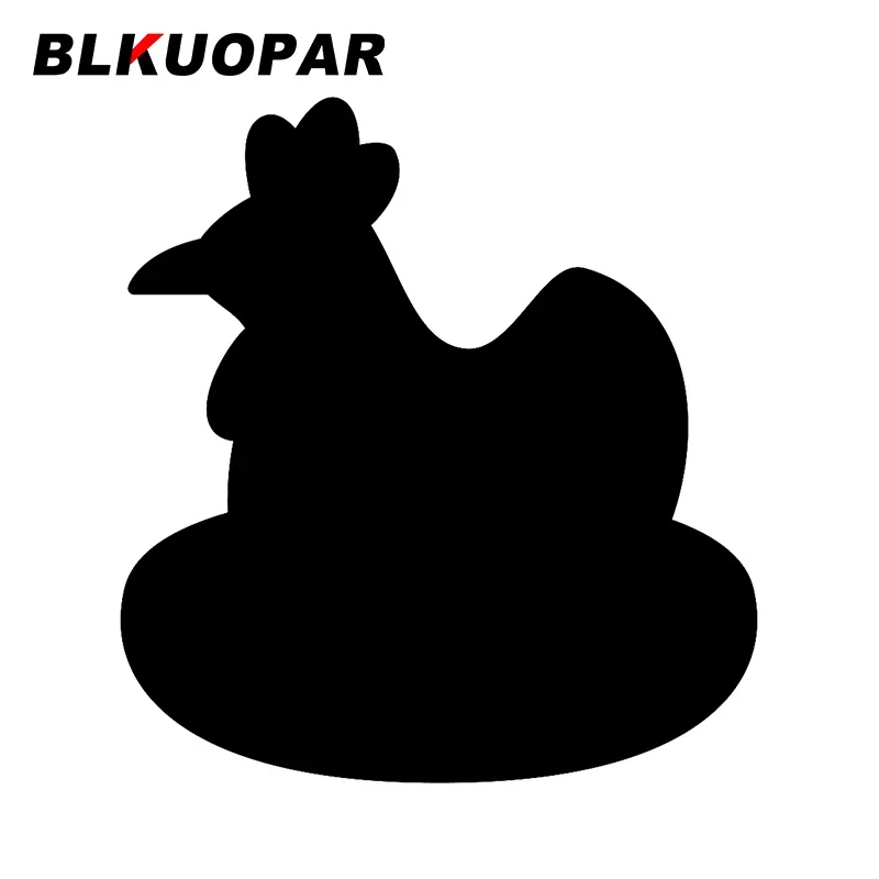 

BLKUOPAR for Chicken Sitting In The Nest Car Sticker Waterproof Graphics Decal Creative Motorcycle Windshield Car Accessories