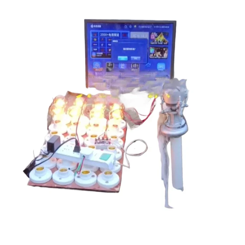 Micro hydraulic generator 300 watts 50hz220 volts high pow er with TV lighting compu ter outdoor home