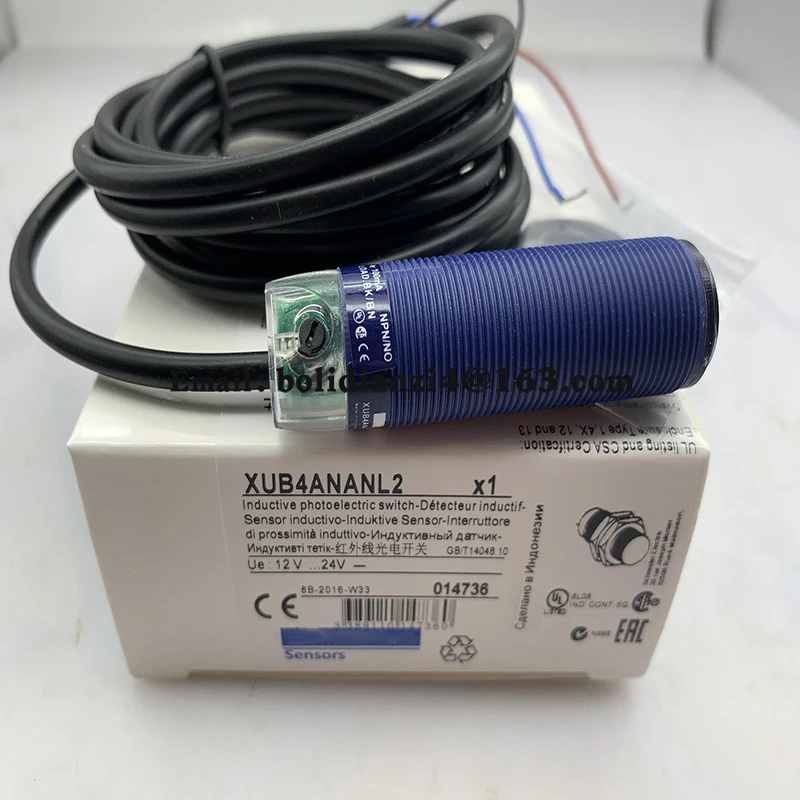 Imagem -03 - Sensor para Interruptor Fotoelétrico em Estoque Xub5bnanl2 Xub5bpanl2 Xub5apanm12 Xub5ananm12 Xub4anl2 Xub4apanl2 Novo