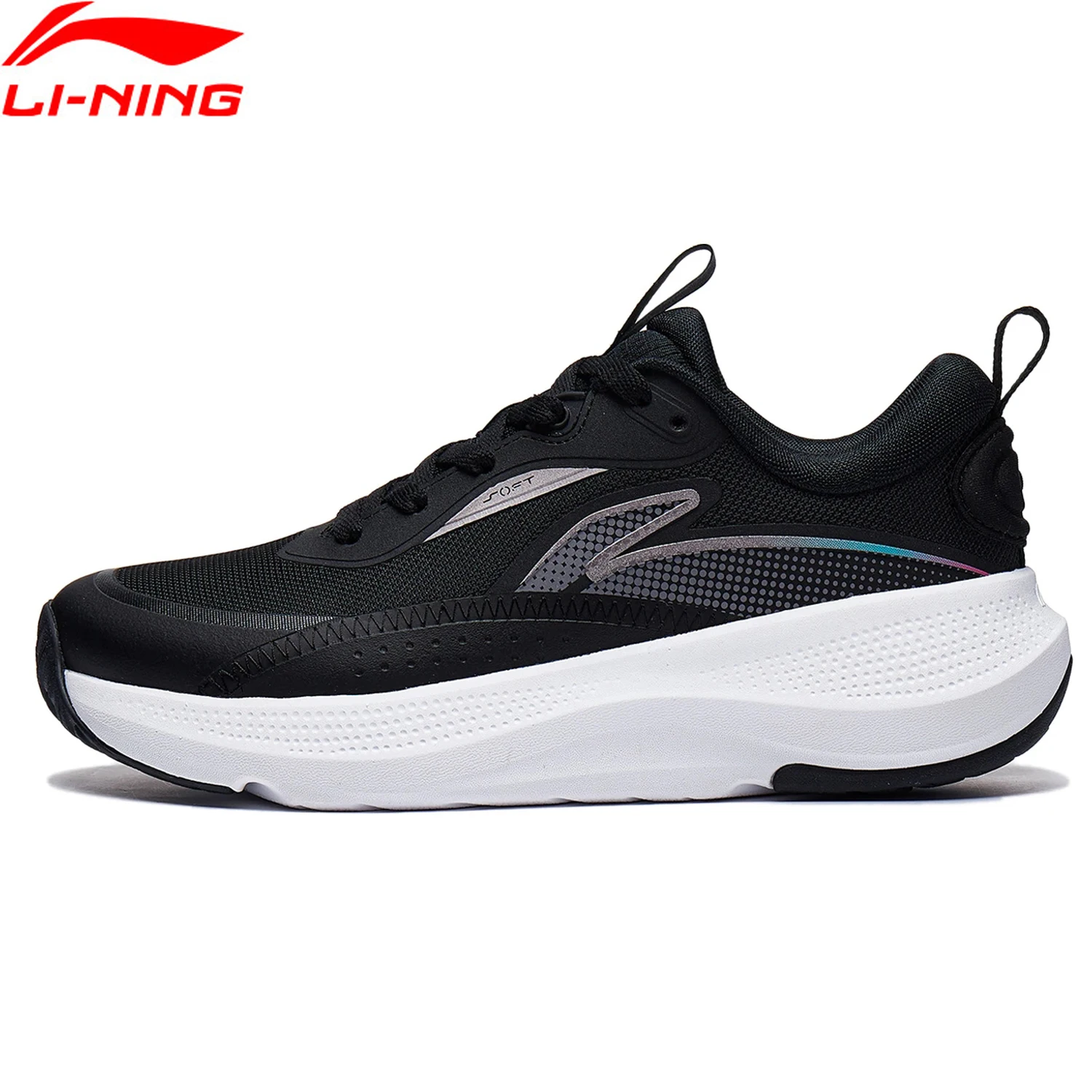 Li-Ning Women SOFT GO Classic Lifestyle Shoes Stylish Comfortable Cushion LiNing Leisure Sport Shoes Wearable Sneakers AGLT180