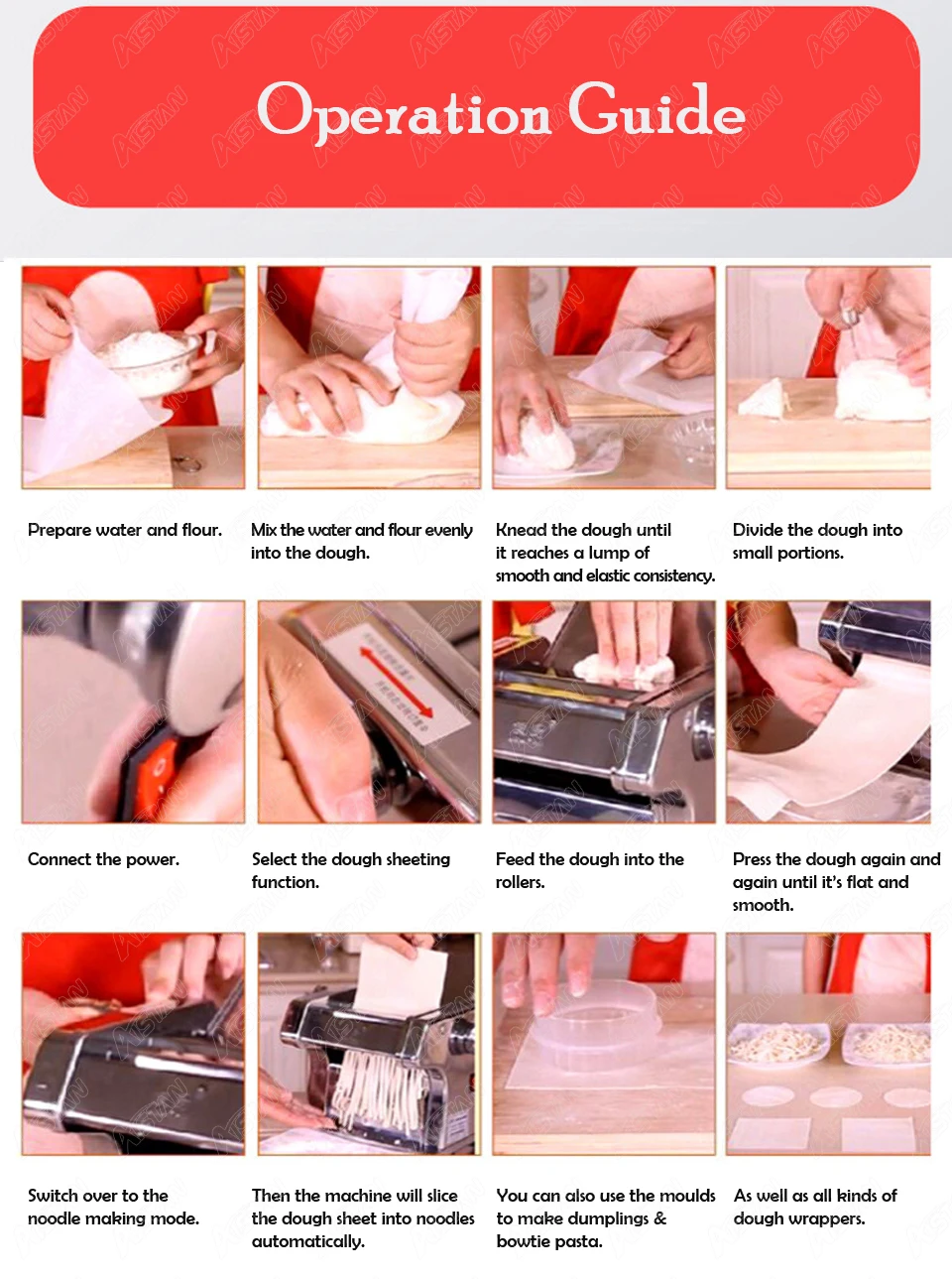 FKM140 Điện Inox Nhỏ Máy Làm Mì Sợi Máy Làm Mì Tươi Tại Nhà Nhà Máy Làm