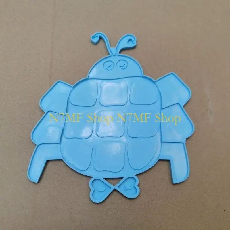 

N7MF 2 Pcs Game Silicone Molds Board Game Silicone Epoxy Casting Mold for Table Game, Home Decoration, Handicrafts Making