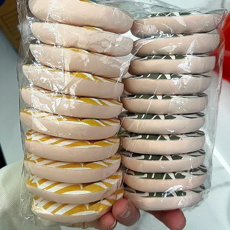 1-20pcs XL Large Size Foundation Cosmetics Puff Wet Dry Use Face Beauty Puffs Super Thick Sponge Air Cushions Make Up Tools