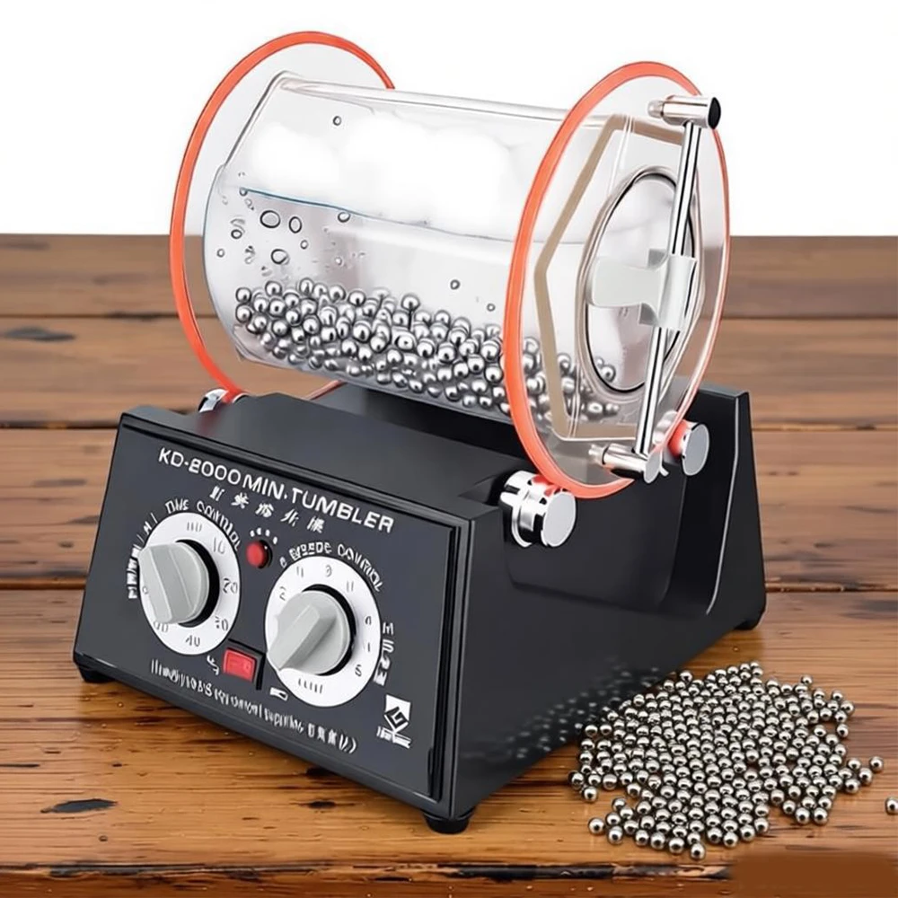 Sfere di lucidatura in acciaio inossidabile perline per supporti per bicchieri rotanti 400g strumento professionale per gioielli