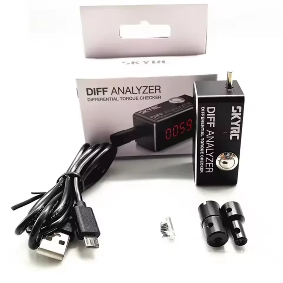 

SkyRC Diff Analyzer Precision Gear Differential Hardness Tester for 1/8 1/10 RC Car Crawler Drift Car Setup Tool Adjustment