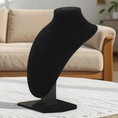 

1Pcs Jewelry Bust Stand Premium Necklace Display Rack Luxury Organizer Necklace Showcase Holder Jewelry Display