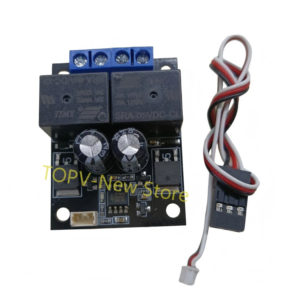 20A Bidirectional DC Motor Driver 7-28V Brushless Motor Forward Reverse Controller 5V 300mA UBEC Relay Module for Model Car Boat