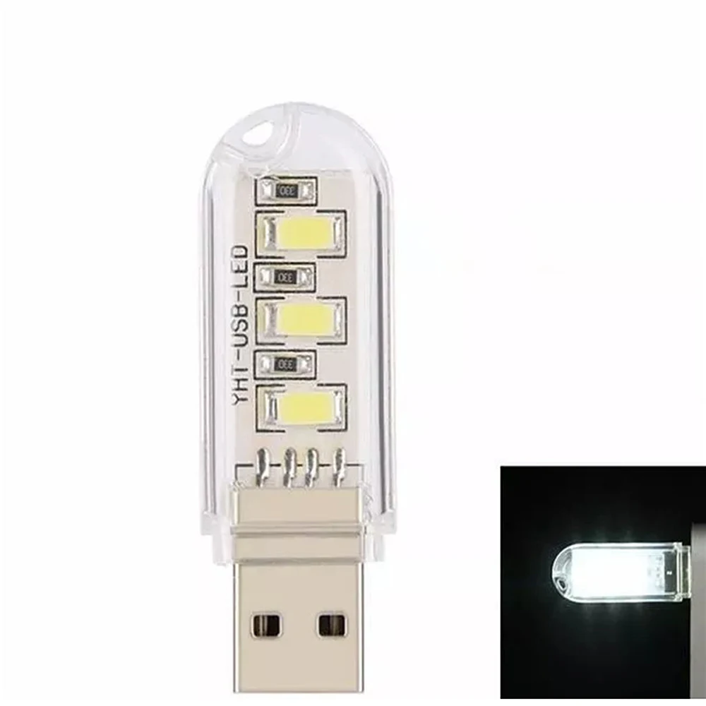 Laptop SMD 5630 5730 8LED 3LED Bianco caldo Mini USB luce da lettura Lampada da libro Luce da libro USB Luce notturna USB Luci a LED