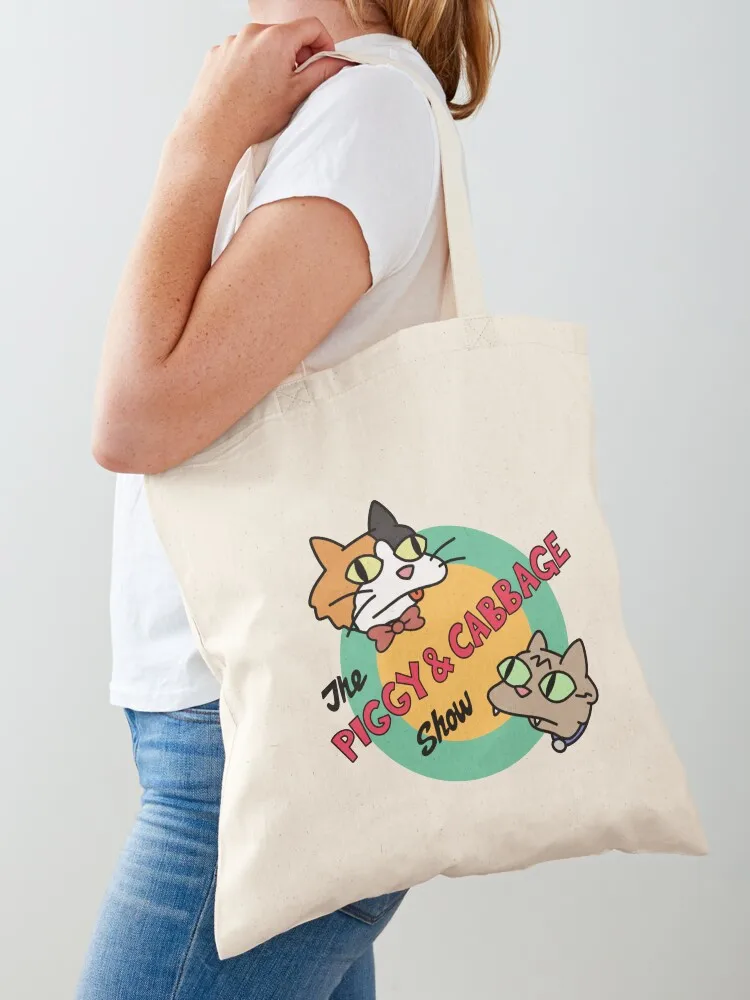 

The Piggy & Cabbage Show Tote Bag Shopper shopper bags for women Woman shopper bag shopping bag