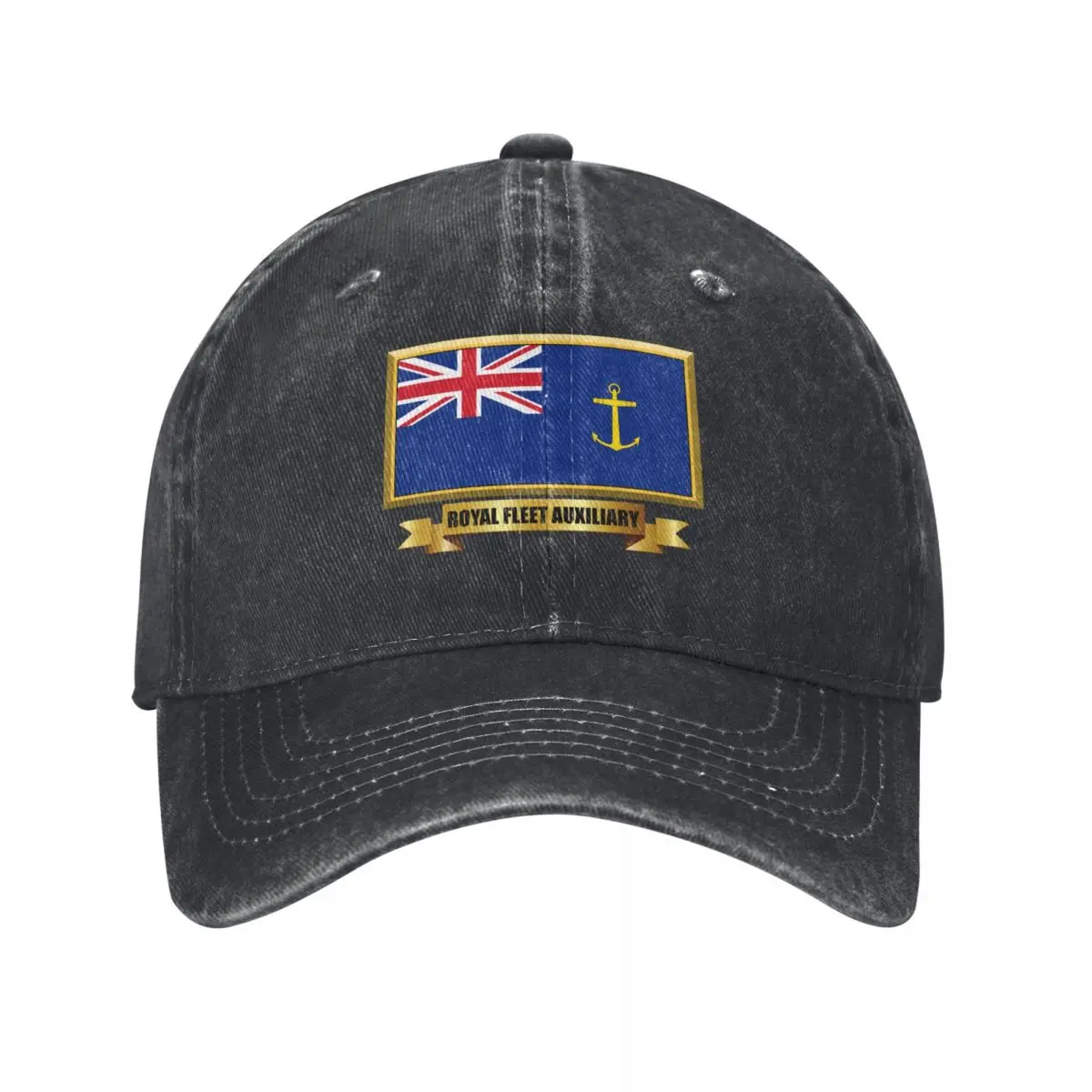 ROYAL FLEET AUXILIARY Blue Ensign Gifts, Masks, Stickers & Products (N) Baseball Cap hard hat funny hat For Man Women's