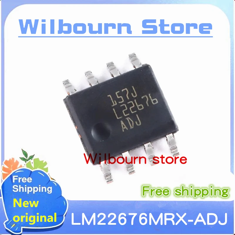 10PCS~100PCS/LOT L22676 L22676-ADJ LM22676MRX-ADJ LM22676MR-ADJ LM22676MRX-ADJ/NOPB SOP8 New original