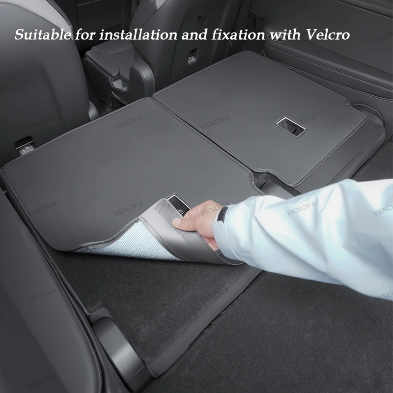 Picture 6: For Tesla Model Y L 2026 Trunk Mat Full Coverage Trunk Both Side Guards Seat Backrest Protective Pad Cargo Liner Anti Dirty Mat