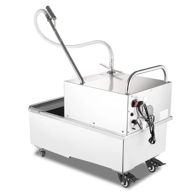 Machine Oil Purifier Equipment Mobile Fryer Filter Machine Frying Oil Filter System Waste Vegetable Cooking Oil Purifier Machine