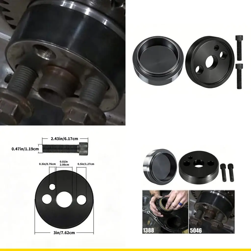 

SZCH Installer & Wear Sleeve Tool Front Cover Crankshaft Seal 1338/5046 Engine