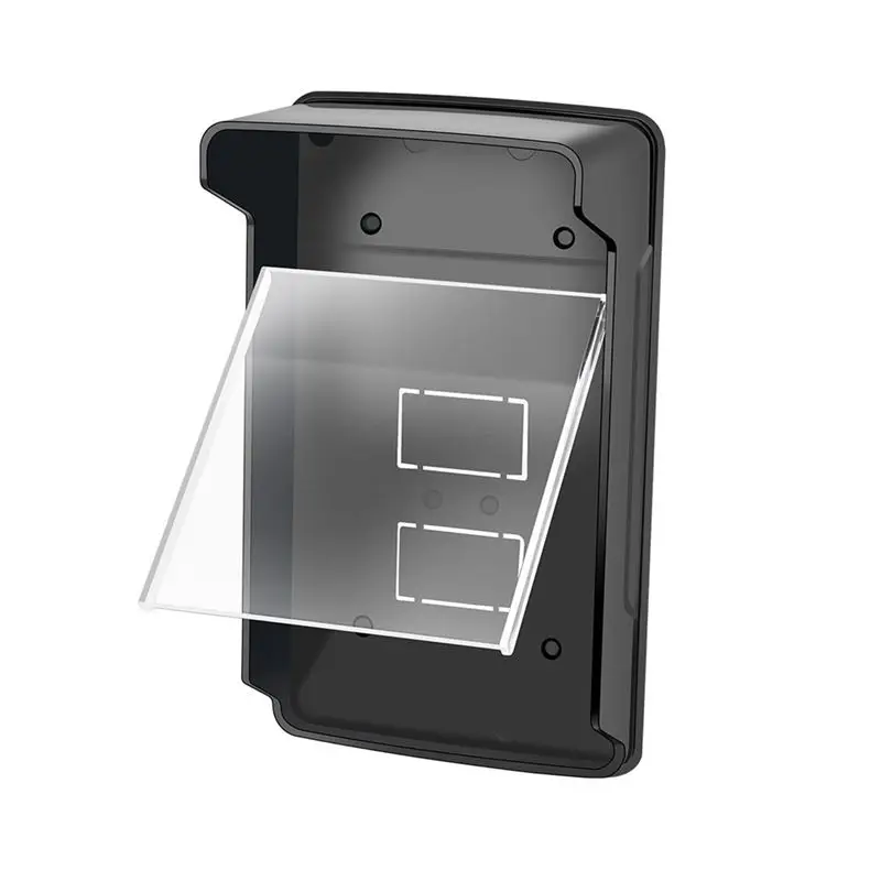 Outdoor Waterproof Cover Rain Proof Shell With Transparent Panel For Access Control System Face Recognition Machines-Y41A