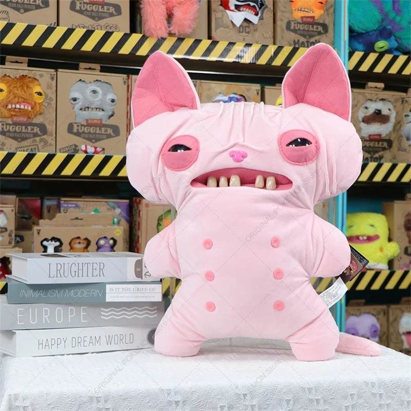 

Оригинальный Fuggler Ugly Teeth Monsters, плюшевые игрушки, подушка, забавные Fugglers, большие Fuggs Rabid Rabbit, безволосый кот, мягкие куклы Peluche