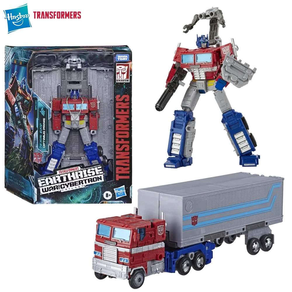

[In-Stock] Hasbro Transformers War for Cybertron: Earthrise Optimus Prime 18cm Leader Class Action Figure Robot Model Toy Gifts