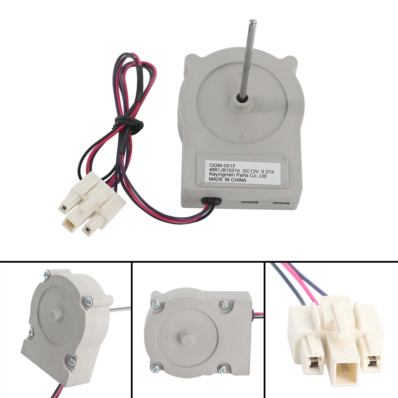 Areyourshop DC 13V Refrigerator Freezer Evaporator Fan Motor For LG Refrigerator 4681JB1027A