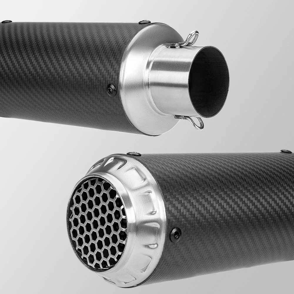 

For ER6N ER6F Z650 NINJA650 Versys 650 Stainless Steel Tube Mid Link Pipe Slip on 51mm Exhaust System Muffler 2012-2016